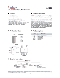Click here to download AH286C-PL Datasheet