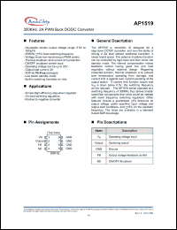 Click here to download AP1519 Datasheet