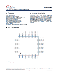 Click here to download AD16311Q Datasheet