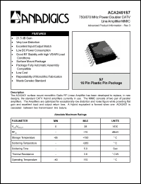Click here to download ACA2401S7 Datasheet