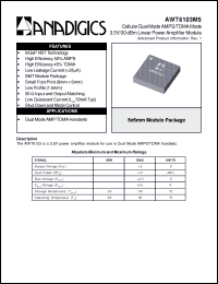 Click here to download AWT6103M5 Datasheet