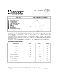 Click here to download ADC20013 Datasheet
