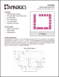 Click here to download ATA7602D1 Datasheet