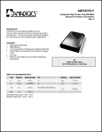 Click here to download AWT9221S11 Datasheet
