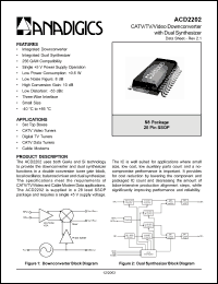 Click here to download ACD2202 Datasheet