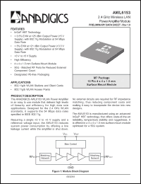 Click here to download AWL6153UM7P8 Datasheet