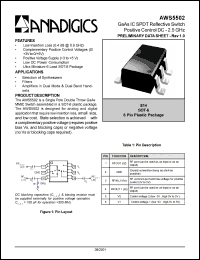 Click here to download AWS5502 Datasheet