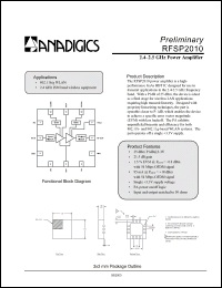 Click here to download PRFS-P2010-009 Datasheet