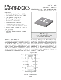 Click here to download AWT6310RM23Q7 Datasheet