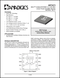 Click here to download AWT6272RM20P8 Datasheet