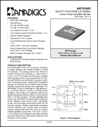 Click here to download AWT6308R Datasheet