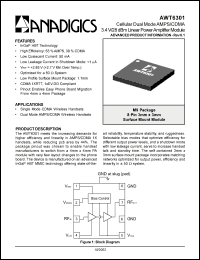 Click here to download AWT6301 Datasheet