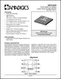 Click here to download AWT6302R Datasheet