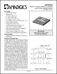 Click here to download AWT6307RM9Q7 Datasheet