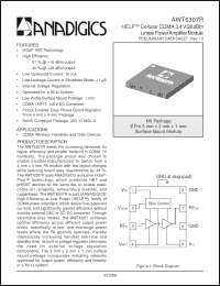 Click here to download AWT6307R Datasheet