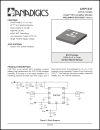 Click here to download CHP1237 Datasheet