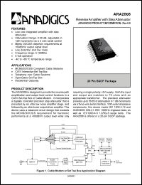 Click here to download ARA2008 Datasheet