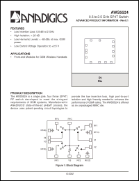 Click here to download AWS5524 Datasheet