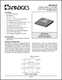 Click here to download AWT6301RM9Q7 Datasheet