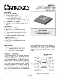 Click here to download AWT6241 Datasheet