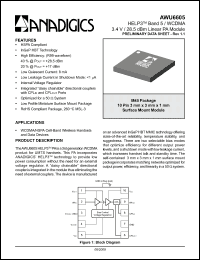Click here to download AWU6605RM45Q7 Datasheet