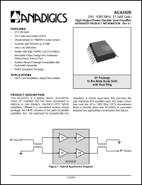 Click here to download ACA2420RS7P2 Datasheet