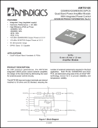 Click here to download AWT6166 Datasheet