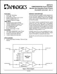 Click here to download AWT6172RM33P8 Datasheet