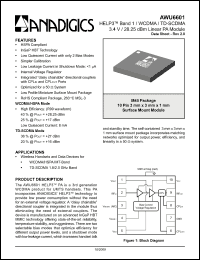 Click here to download AWU6601RM45P9 Datasheet