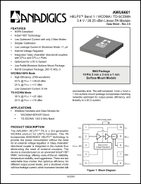 Click here to download AWU6601RM45Q7 Datasheet