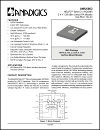 Click here to download AWU6602 Datasheet