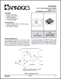 Click here to download ATA01501 Datasheet