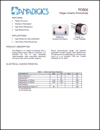 Click here to download PD500-0XX Datasheet