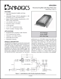 Click here to download ARA2004RS12P1 Datasheet