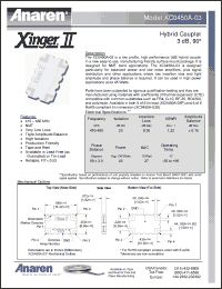 Click here to download XC0450E-30P Datasheet