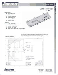 Click here to download 40600 Datasheet