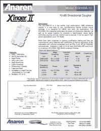 Click here to download XC2100A-10 Datasheet