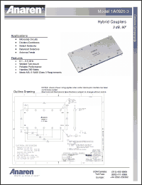 Click here to download 1A0920-3 Datasheet