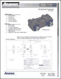 Click here to download 1F0626-10 Datasheet