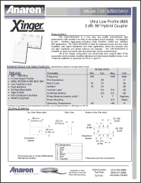 Click here to download C0810J5003A00 Datasheet