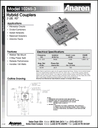 Click here to download 10265-3 Datasheet