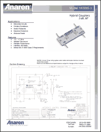 Click here to download 1K0265-3 Datasheet
