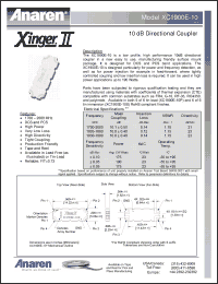 Click here to download XC1900E-10 Datasheet