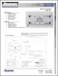 Click here to download 1A0220-3 Datasheet
