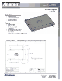Click here to download 1A0024-3 Datasheet