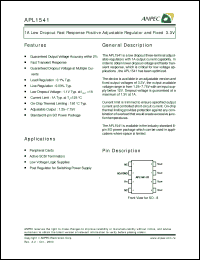 Click here to download APL1541-KC-TU Datasheet