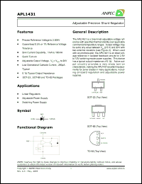 Click here to download APL1431BAC-TR Datasheet