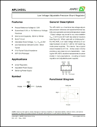 Click here to download APL1431LBBI-TB Datasheet