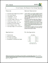 Click here to download APL1565A-25KC-TR Datasheet