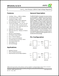 Click here to download APL5154-50BC-TR Datasheet